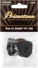 Jim Dunlop 477R508 Jazz Primetone plectrum 5.00 mm 3-pack, Ophalen of Verzenden, Nieuw, Akoestische gitaar