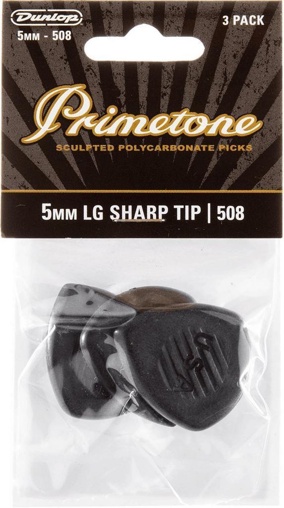 Jim Dunlop 477R508 Jazz Primetone plectrum 5.00 mm 3-pack, Muziek en Instrumenten, Instrumenten | Toebehoren, Akoestische gitaar