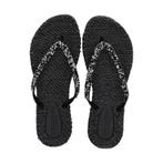 Ilse Jacobsen Cheerful slippers voor dames in het Zwart, Slippers, Verzenden, Zwart, Nieuw