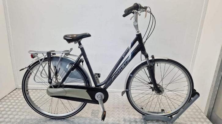 Trek Navigator | Gebruikt | 3 maanden garantie |-55 cm-Grijs, Fietsen en Brommers, Fietsen | Dames | Damesfietsen, Ophalen of Verzenden