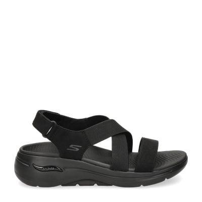 Skechers Arch Fit Go Walk sandalen voor dames in het Zwart, Kleding | Dames, Schoenen, Sandalen of Muiltjes, Zwart, Nieuw, Verzenden