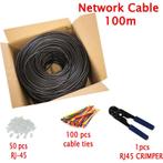 MutecPower 100m CAT6 ethernet netwerkkabel- waterdicht - UV, Verzenden, Nieuw