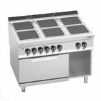 GGM Gastro | Elektrische kookplaat - 21 kW - 6x platen |, Nieuw, Inbouw, Verzenden