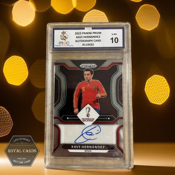 PANINI PRIZM XAVI HERNANDEZ PANINI 直筆サイン 2015-16 PANINI FLAWLESS SOCCER XAVI HERNANDEZ LEGENDARY