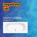 Ligbad O.Novo 180X80X50 Cm Wit, Doe-het-zelf en Verbouw, Sanitair, Nieuw, Ophalen of Verzenden, Bad
