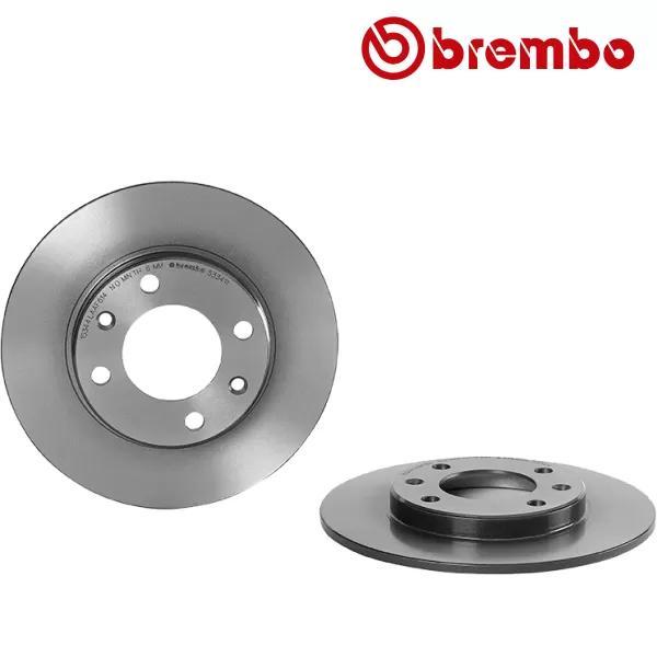 BREMBO Remschijf PEUGEOT 206 1.6 16V achterzijde, Auto-onderdelen, Remmen en Aandrijving, Nieuw, Verzenden