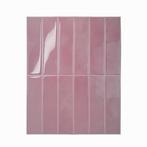 Tegelsticker Roze Langwerpig, Nieuw