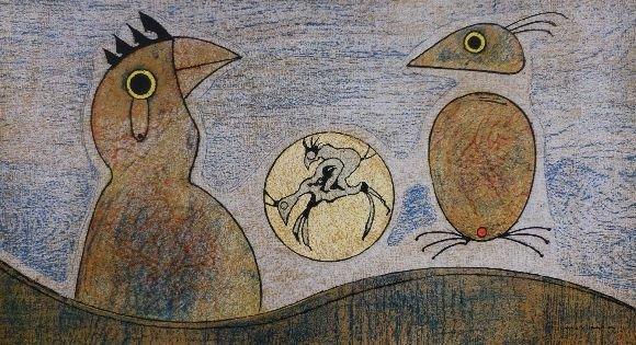Max Ernst (1891-1976) - Oiseaux, Antiek en Kunst, Antiek | Overige Antiek