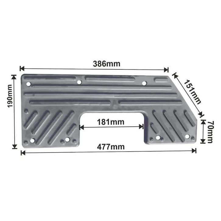 Hofmann afdrukrubberpad, Auto diversen, Autogereedschap