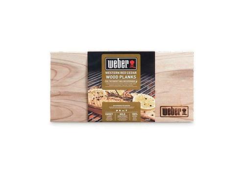 Weber Western Red Cedar houten planken – klein 17522, Tuin en Terras, Barbecue-accessoires, Nieuw