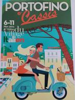 Monsieur Z - Monsieur Z - Original Travel Poster Portofino e, Antiek en Kunst
