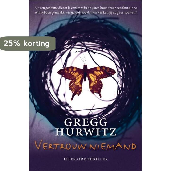 Vertrouw niemand 9789022995211 Gregg Hurwitz, Boeken, Thrillers, Gelezen, Verzenden