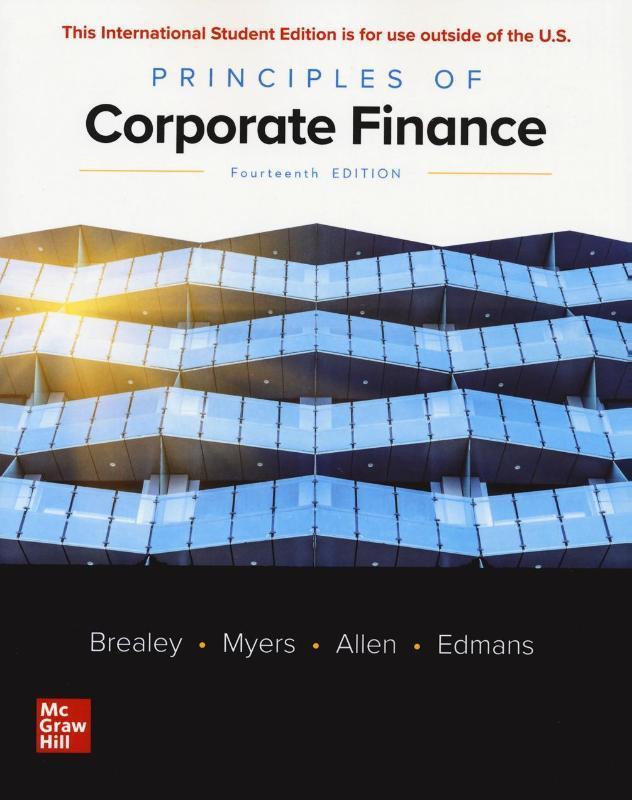 Principles of Corporate Finance 9781265074159, Boeken, Studieboeken en Cursussen, Zo goed als nieuw, Verzenden