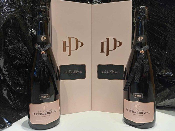 Fleur de Miraval, Exclusivement Rosé ER 3 - Champagne Brut,, Verzamelen, Wijnen