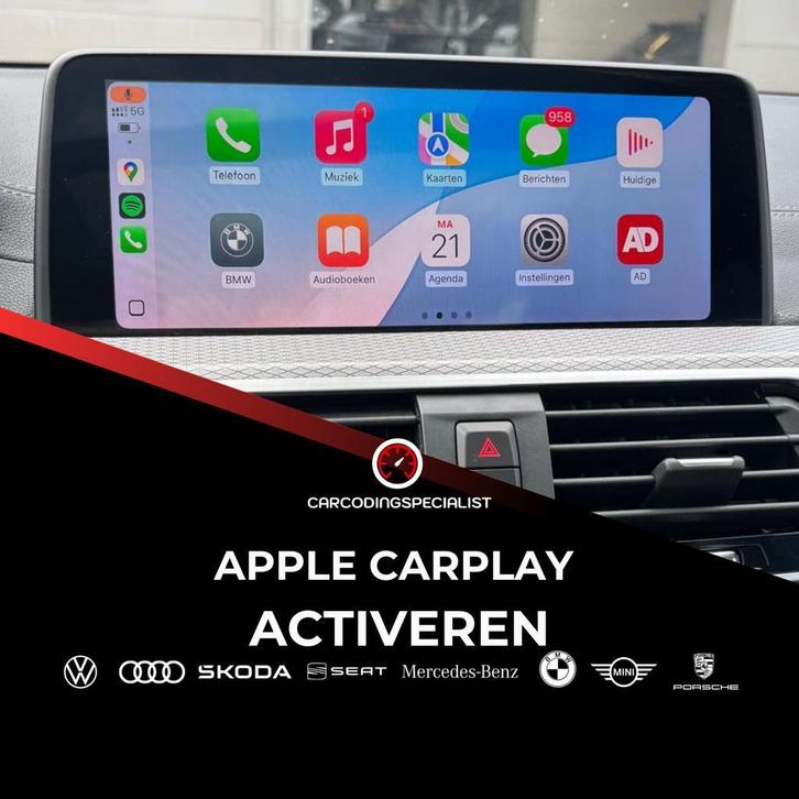 BMW en MINI Apple Carplay activeren / vrijschakelen, Diensten en Vakmensen, Auto en Motor | Monteurs en Garages
