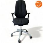 RH Logic 400 - Nieuwe zwarte stoffering - Inclusief lende..., Werkplek, Ophalen of Verzenden, Gebruikt, Stoel