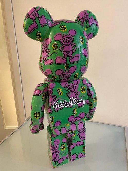 Keith Haring (1958-1990) - Bearbrick Keith Haring 1000%, Antiek en Kunst, Kunst | Designobjecten