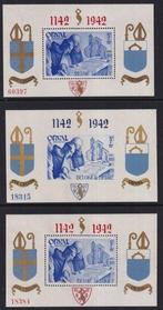 België 1942 - Blokken Orval 11 en 12 met opdruk. 800e, Gestempeld