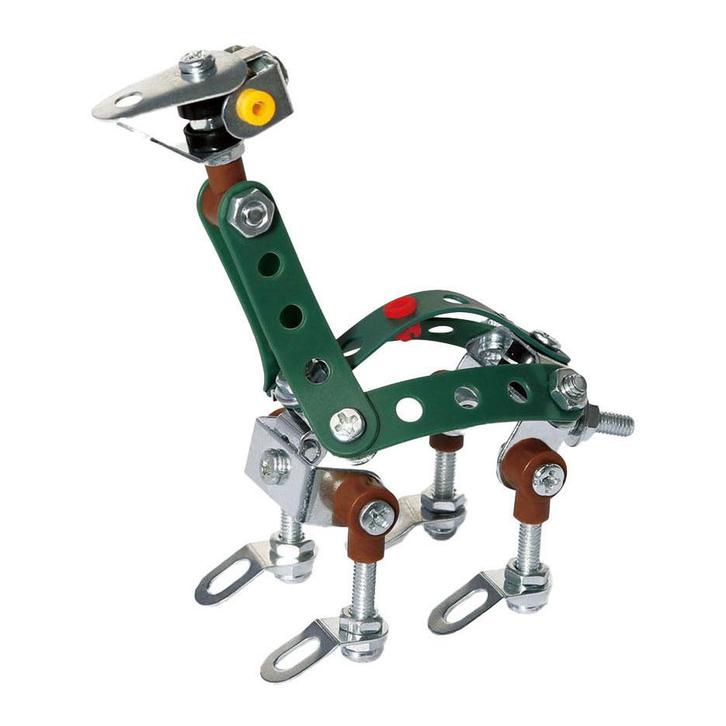 Nieuw Metalen Constructieset Langnek, 80dlg., Kinderen en Baby's, Speelgoed | Bouwstenen, Ophalen of Verzenden