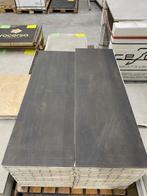 Keramische Terrastegel Nero Bruciato 40x120x2, Nieuw, Keramiek, Ophalen, Terrastegels