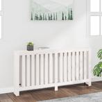 vidaXL Radiatorombouw 169x19x84 cm massief grenenhout wit, Doe-het-zelf en Verbouw, Verzenden, Nieuw