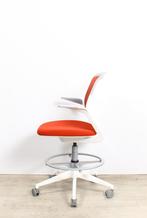 Steelcase Cobi, hoge werkstoel, wit-rood, Huis en Inrichting, Bureaustoelen, Nieuw, Ophalen of Verzenden