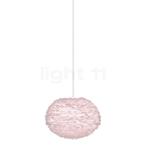 Umage Eos Hanglamp, lampenkap roze/kabel wit - ø¸35 cm, Verzenden, Nieuw