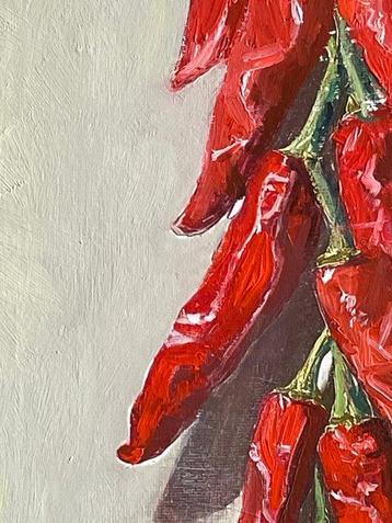 Dido - Peperoncini appesi - Hanging chili peppers beschikbaar voor biedingen