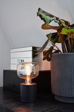 Calex tafellamp Rond Zwart voor 1x E27 lamp met aan/uit s..., Nieuw, Ophalen of Verzenden