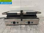 RVS Kromo Contactgrill Paninigrill Grill Glad/Ribbel 400V, Zakelijke goederen, Horeca | Keukenapparatuur, Ophalen of Verzenden