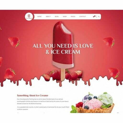Icecream - HTML Template, Computers en Software, Educatie- en Cursussoftware