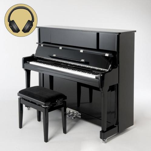 Sebastian Steinwald 123 (Korg KS-30) PE zilver silent piano, Muziek en Instrumenten, Piano's
