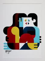 Antony Squizzato - A kiss in SF, Antiek en Kunst, Kunst | Schilderijen | Modern