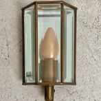 Frantzen - Wandlamp - Messing, Geslepen glas