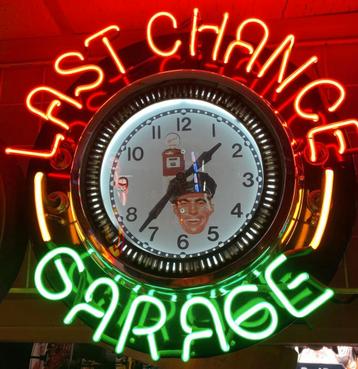 Last Chance Garage Spinner Klok - ALLEEN AFHALEN MOGELIJK beschikbaar voor biedingen