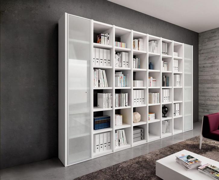 Quadrifoglio Libreria boekenkast, Huis en Inrichting, Kasten | Boekenkasten, Verzenden