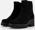 Gabor Chelsea boots - maat 39 - zwart Suede - Dames, Kleding | Dames, Verzenden, Nieuw