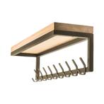 Kapstok - Industrieel - Eiken, Huis en Inrichting, Woonaccessoires | Wandplanken en Boekenplanken, Verzenden, Nieuw