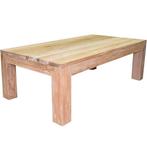 Tenerife lounge tuintafel 140x75xH46,5 cm teak, Ophalen of Verzenden, Nieuw, Teakhout