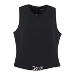 Barbara Bui • zwarte top open rug • 40, Kleding | Dames, Maat 38/40 (M), Barbara Bui, Verzenden, Zwart