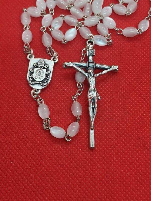 Papa Franciscus - Rozenkrans van de Audiëntie - gezegend en, Antiek en Kunst, Kunst | Niet-Westerse kunst