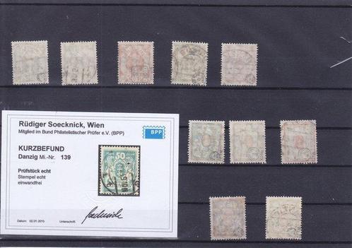 Danzig 1923 - Inflatie-uitgaven - Los met gecontroleerde,, Postzegels en Munten, Postzegels | Europa | Duitsland