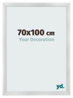 Fotolijst 70x100 cm - Zilver Mat - MDF - Pisa, Huis en Inrichting, Woonaccessoires | Lijsten, Verzenden, Nieuw