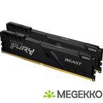 Kingston DDR4 FURY Beast 2x8GB 3600, Computers en Software, RAM geheugen, Verzenden, Nieuw