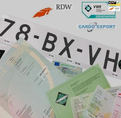 GROENE KAART VOOR INTERNATIONALE VOERTUIGEN VOOR EXPORT, Auto diversen, Overige Auto diversen