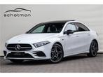 Mercedes-Benz A-Klasse 250 e AMG, Pano, Nightpakket,, Auto's, Mercedes-Benz, Automaat, Wit, Plug-in hybride, Nieuw