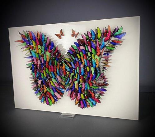 Mike Blackarts - Infinite Butterfly Wings - Luxury 3D, Antiek en Kunst, Kunst | Schilderijen | Modern