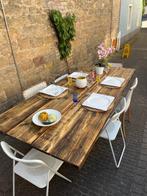 Tafel - hout metaal