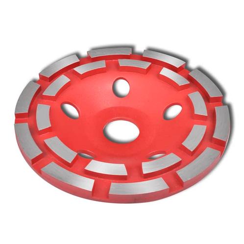 vidaXL Diamantslijpwiel met dubbele rij 180 mm, Doe-het-zelf en Verbouw, Gereedschap | Handgereedschap, Nieuw, Verzenden