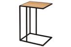industrieele bijzettafel SLIM LINE 43cm wild eiken zwarte, Huis en Inrichting, Tafels | Sidetables, Ophalen of Verzenden, Nieuw